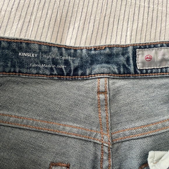 AG Kinsley cropped denim high rise - Picture 5 of 5